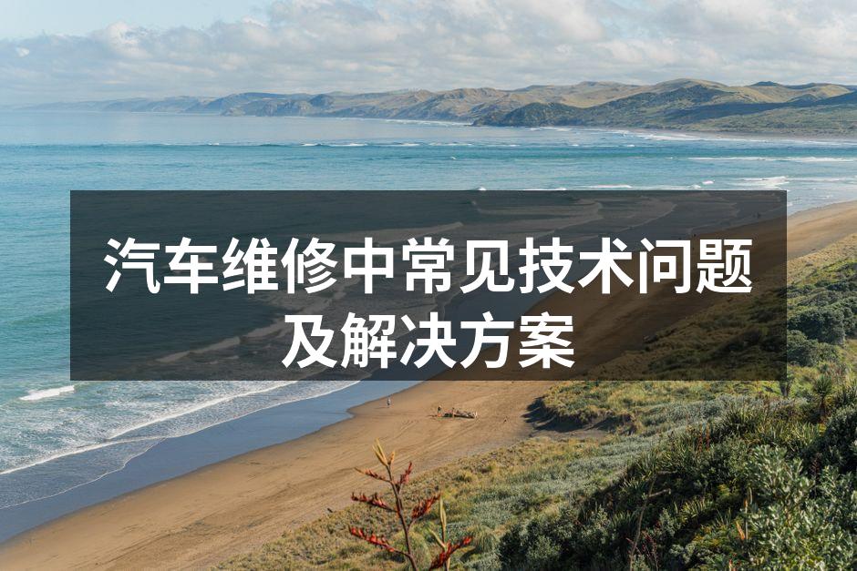 汽车发动机检查